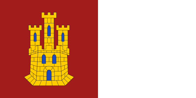 Castile La Mancha Flag